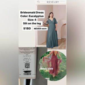 Bridesmaid Dress! NEVER WORN